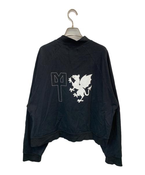 Liberal youth ministry（リベラルユースミニストリー）Liberal youth ministry (リベラルユースミニストリー) ロゴプリントタートルネックTシャツ ブラック サイズ:Sの古着・服飾アイテム