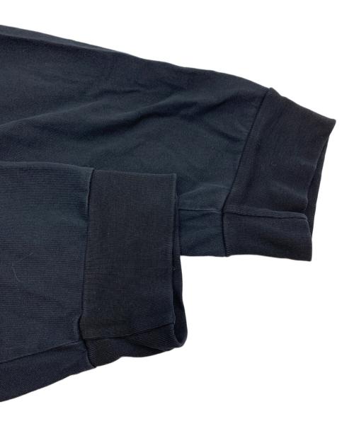 Liberal youth ministry（リベラルユースミニストリー）Liberal youth ministry (リベラルユースミニストリー) ロゴプリントタートルネックTシャツ ブラック サイズ:Sの古着・服飾アイテム