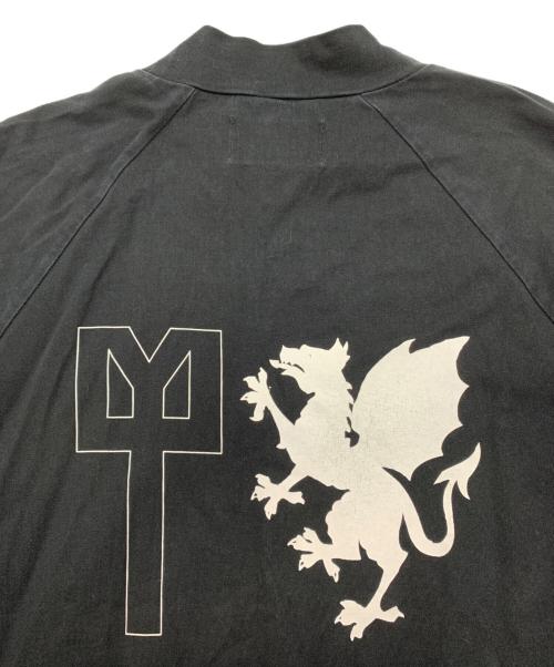 Liberal youth ministry（リベラルユースミニストリー）Liberal youth ministry (リベラルユースミニストリー) ロゴプリントタートルネックTシャツ ブラック サイズ:Sの古着・服飾アイテム