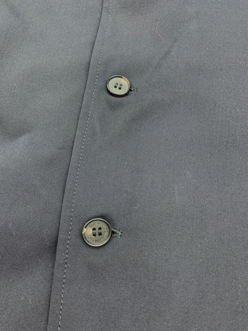 COMME des GARCONS HOMME（コムデギャルソン オム）COMME des GARCONS HOMME (コムデギャルソン オム) ウールギャバ 3Bジャケット ネイビー サイズ:Lの古着・服飾アイテム