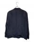 COMME des GARCONS HOMME (コムデギャルソン オム) ウールギャバ 3Bジャケット ネイビー サイズ:L：20000円