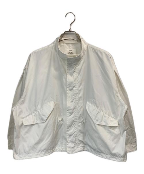 HYKE（ハイク）HYKE (ハイク) N/C TYPE M―65 FIELD JACKET/M65フィールドジャケット ホワイト サイズ:Sの古着・服飾アイテム