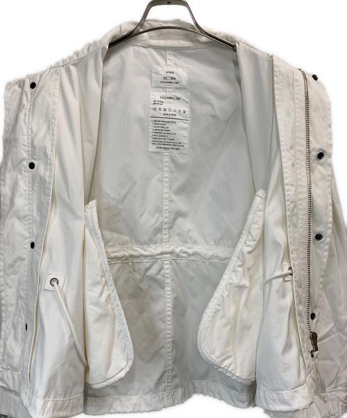 HYKE（ハイク）HYKE (ハイク) N/C TYPE M―65 FIELD JACKET/M65フィールドジャケット ホワイト サイズ:Sの古着・服飾アイテム