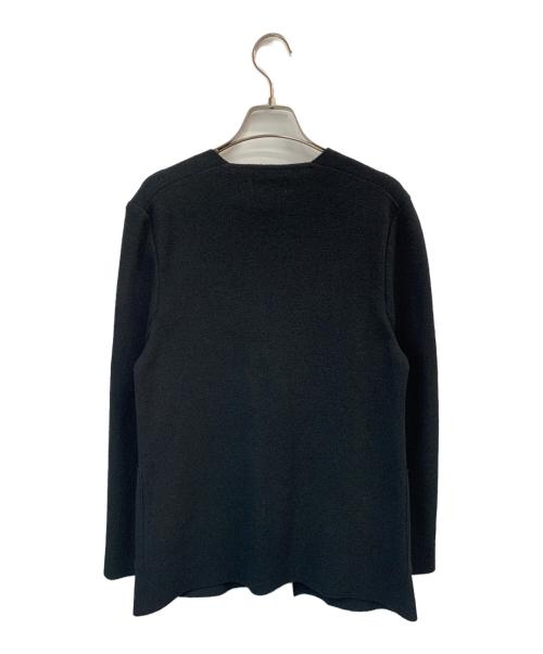 DES PRES（デ プレ）DES PRES (デ プレ) プチブークレーミラノリブ ノーカラージャケット ブラック サイズ:Fの古着・服飾アイテム