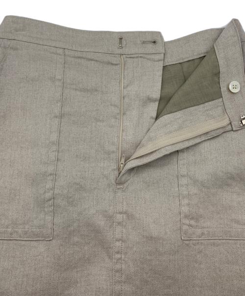 SLOBE IENA（スローブ イエナ）SLOBE IENA (スローブ イエナ) ロングスカート ベージュ サイズ:36の古着・服飾アイテム