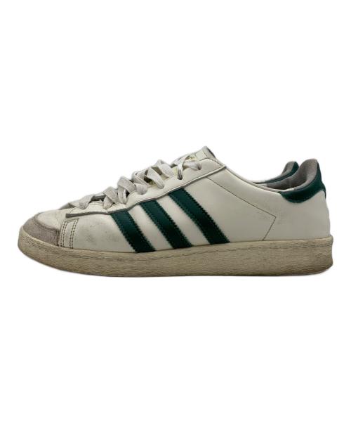 adidas（アディダス）adidas (アディダス) JABBAR LOW ホワイト×グリーン サイズ:28.0cmの古着・服飾アイテム