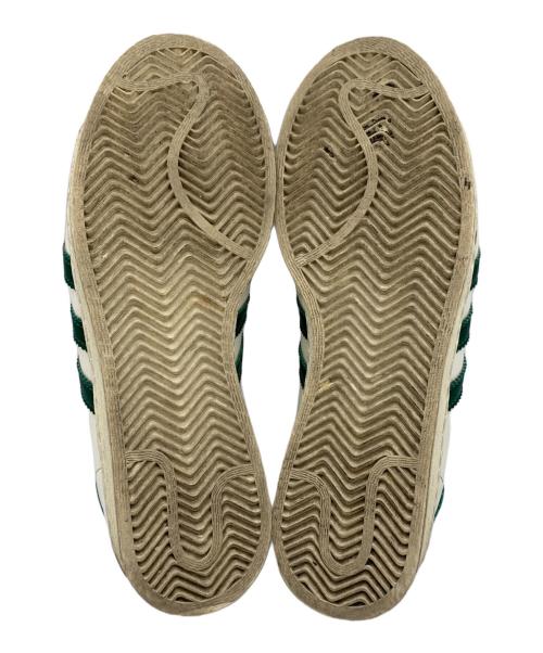 adidas（アディダス）adidas (アディダス) JABBAR LOW ホワイト×グリーン サイズ:28.0cmの古着・服飾アイテム