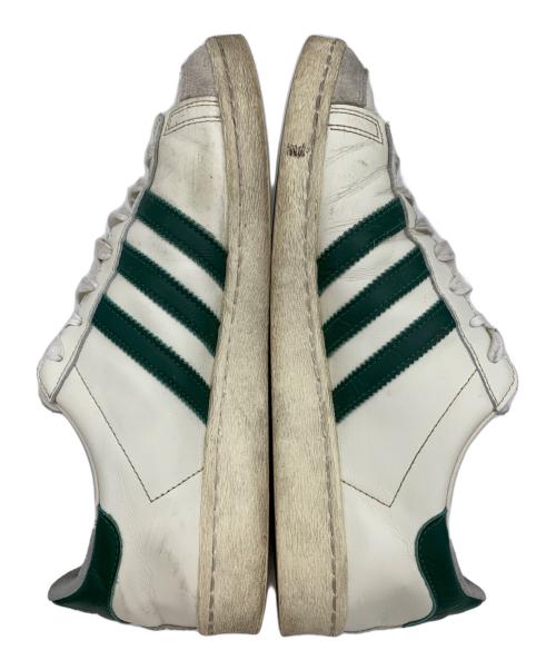 adidas（アディダス）adidas (アディダス) JABBAR LOW ホワイト×グリーン サイズ:28.0cmの古着・服飾アイテム