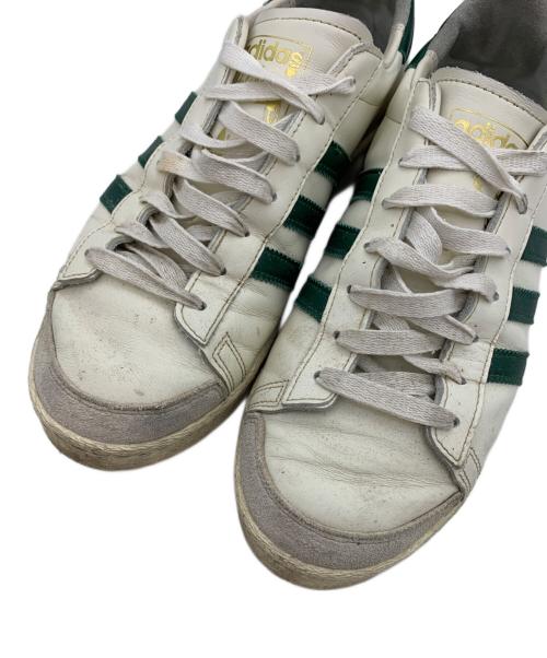 adidas（アディダス）adidas (アディダス) JABBAR LOW ホワイト×グリーン サイズ:28.0cmの古着・服飾アイテム