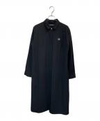 FRED PERRYフレッドペリー）の古着「シャツワンピース」｜ブラック
