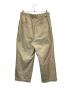 JOURNAL STANDARD relume (ジャーナルスタンダード レリューム) タックパンツ ベージュ サイズ:L：5000円