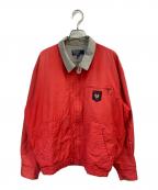 POLO RALPH LAURENポロ・ラルフローレン）の古着「ジップアップジャケット」｜レッド