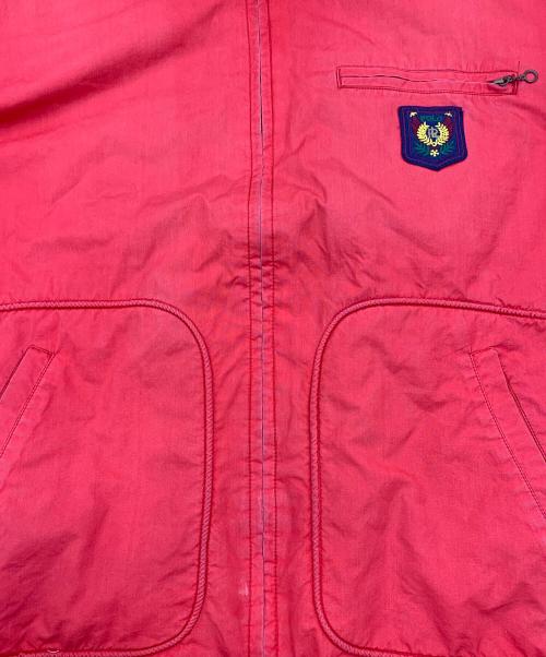 POLO RALPH LAUREN（ポロ・ラルフローレン）POLO RALPH LAUREN (ポロ・ラルフローレン) ジップアップジャケット レッド サイズ:Lの古着・服飾アイテム