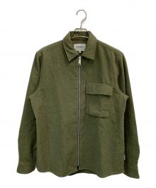 CarHartt（カーハート）の古着「オスカーシャツ」｜グリーン