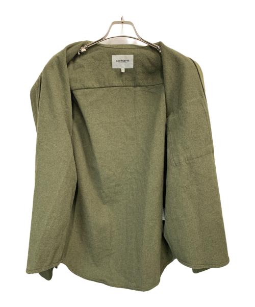 CarHartt（カーハート）CarHartt (カーハート) オスカーシャツ グリーン サイズ:Lの古着・服飾アイテム