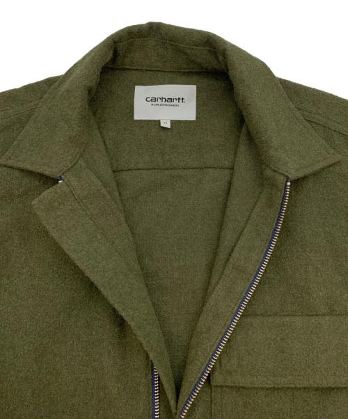 CarHartt（カーハート）CarHartt (カーハート) オスカーシャツ グリーン サイズ:Lの古着・服飾アイテム