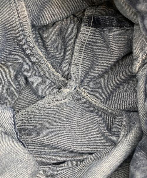 mideal（マイディール）mideal (マイディール) カットアウトワイドデニムパンツ インディゴ サイズ:Sの古着・服飾アイテム