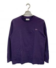 LACOSTE（ラコステ）の古着「ベーシックロングスリーブTシャツ」｜パープル