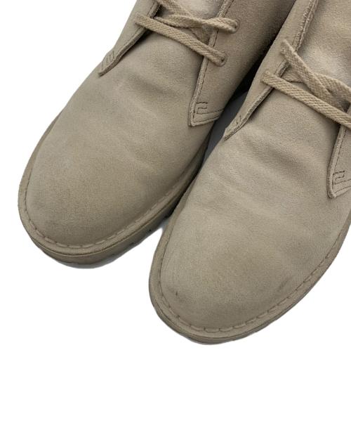 CLARKS（クラークス）CLARKS (クラークス) BEAMS (ビームス) デザートロック ベージュ サイズ:UK8の古着・服飾アイテム