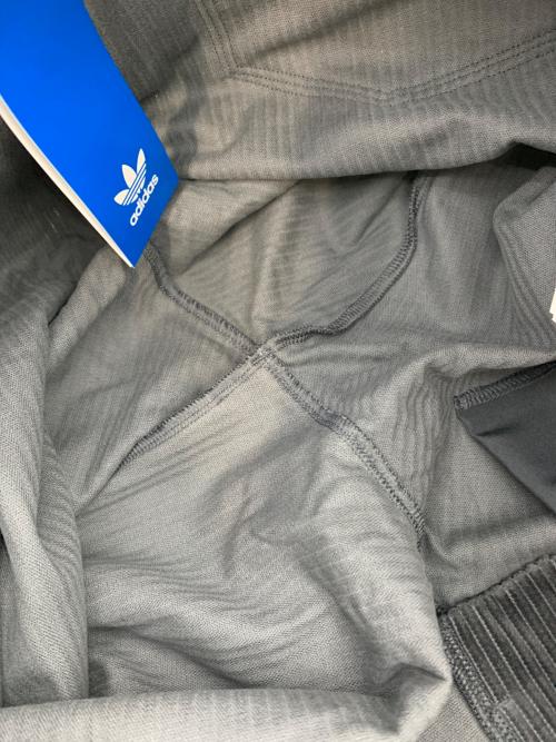 adidas（アディダス）adidas (アディダス) コーデュロイパンツ ブラック サイズ:3XLの古着・服飾アイテム
