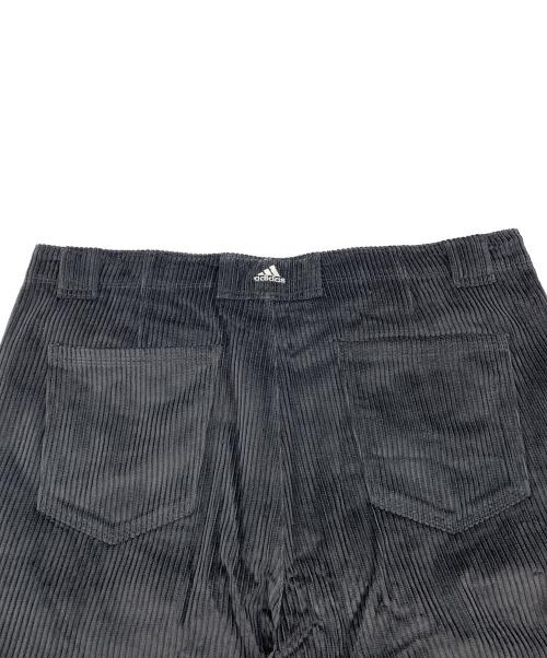 adidas（アディダス）adidas (アディダス) コーデュロイパンツ ブラック サイズ:3XLの古着・服飾アイテム