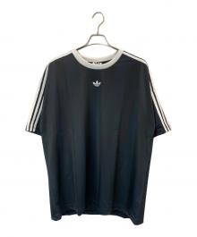 adidas（アディダス）の古着「半袖Tシャツ」｜ブラック