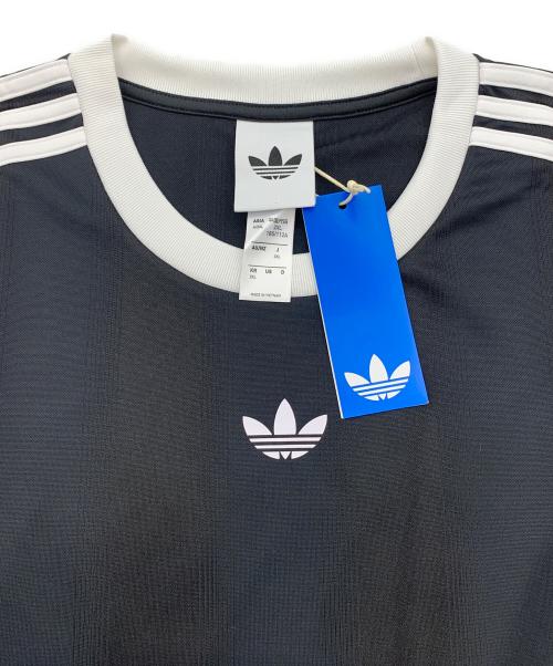 adidas（アディダス）adidas (アディダス) 半袖Tシャツ ブラック サイズ:3XLの古着・服飾アイテム