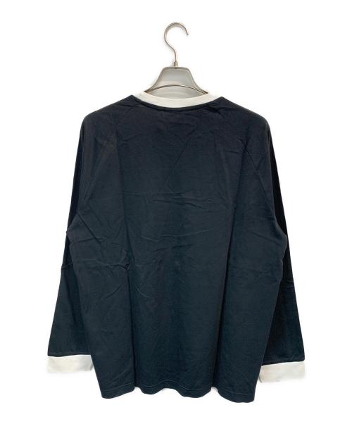 adidas（アディダス）adidas (アディダス) ロングスリーブカットソー ブラック サイズ:3XL 未使用品の古着・服飾アイテム
