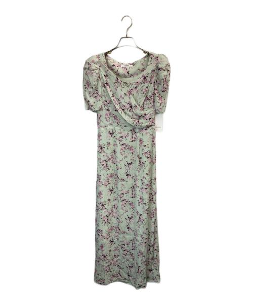 Snidel（スナイデル）Snidel (スナイデル) レーヨンカシュクールワンピース グリーン サイズ:1の古着・服飾アイテム
