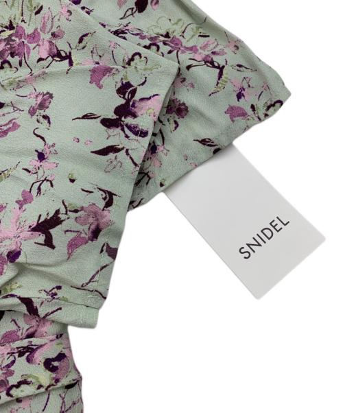 Snidel（スナイデル）Snidel (スナイデル) レーヨンカシュクールワンピース グリーン サイズ:1の古着・服飾アイテム