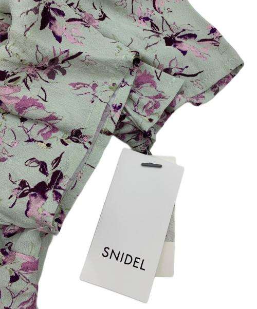 Snidel（スナイデル）Snidel (スナイデル) レーヨンカシュクールワンピース グリーン サイズ:1の古着・服飾アイテム