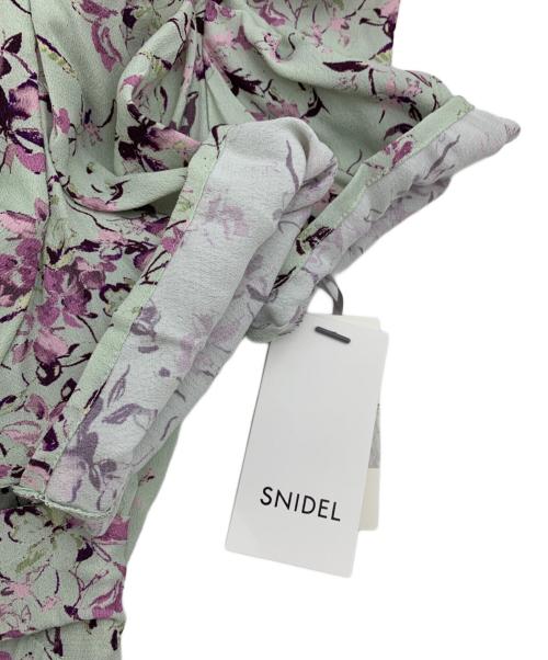 Snidel（スナイデル）Snidel (スナイデル) レーヨンカシュクールワンピース グリーン サイズ:1の古着・服飾アイテム