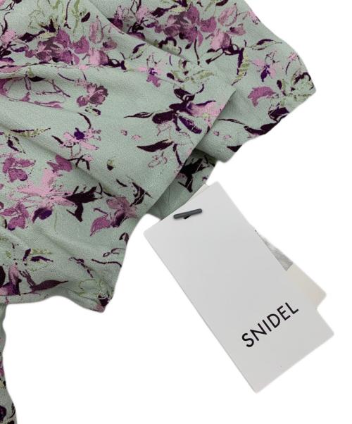 Snidel（スナイデル）Snidel (スナイデル) レーヨンカシュクールワンピース グリーン サイズ:1の古着・服飾アイテム
