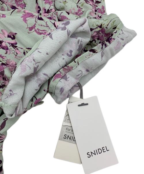Snidel（スナイデル）Snidel (スナイデル) レーヨンカシュクールワンピース グリーン サイズ:1の古着・服飾アイテム