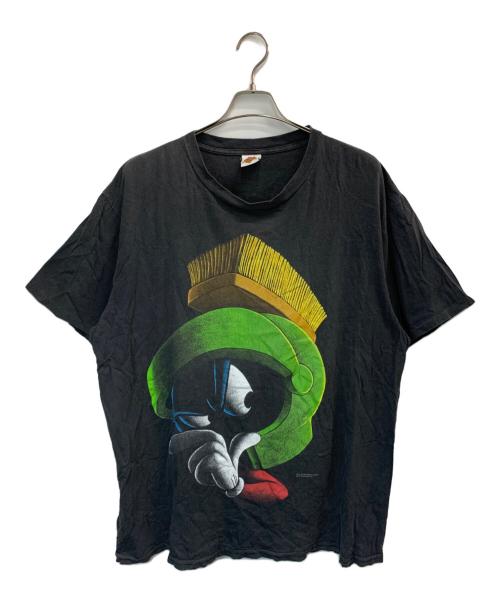 LOONEY TUNES（ルーニーチューンズ）LOONEY TUNES (ルーニーチューンズ) 半袖カットソー ブラック サイズ:XLの古着・服飾アイテム