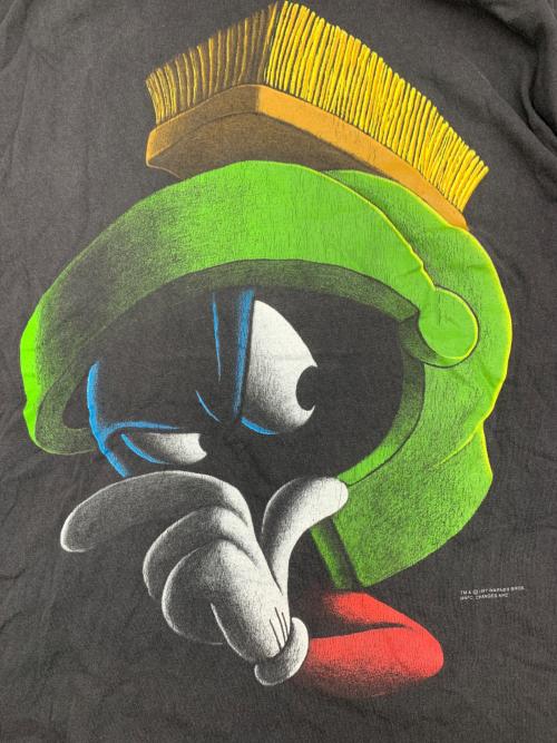 LOONEY TUNES（ルーニーチューンズ）LOONEY TUNES (ルーニーチューンズ) 半袖カットソー ブラック サイズ:XLの古着・服飾アイテム