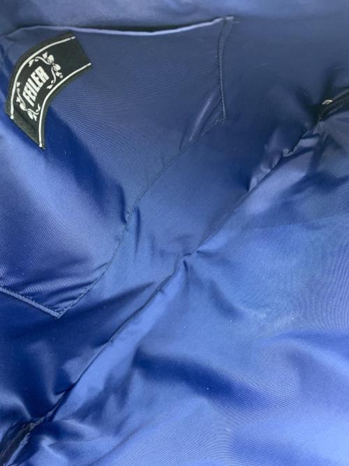 FEILER（フェイラー）FEILER (フェイラー) ハイジ スクエアミニバッグ ネイビーの古着・服飾アイテム