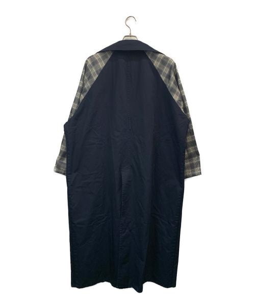 CIEL AIR（シエルエアー）CIEL AIR (シエルエアー) リバーシブルトレンチコート ネイビー サイズ:Fの古着・服飾アイテム