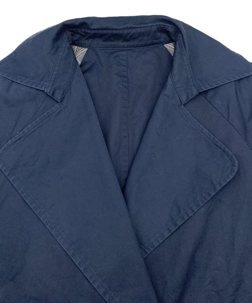 CIEL AIR（シエルエアー）CIEL AIR (シエルエアー) リバーシブルトレンチコート ネイビー サイズ:Fの古着・服飾アイテム