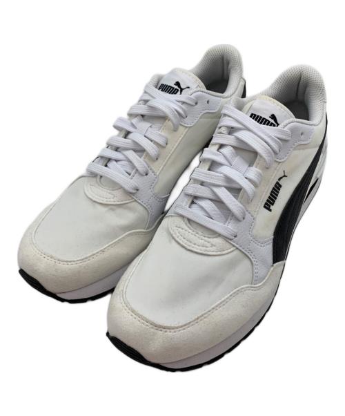 PUMA（プーマ）PUMA (プーマ) ST RUNNER V4 NL ホワイト×ブラック サイズ:26.0cmの古着・服飾アイテム