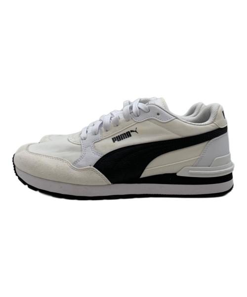 PUMA（プーマ）PUMA (プーマ) ST RUNNER V4 NL ホワイト×ブラック サイズ:26.0cmの古着・服飾アイテム