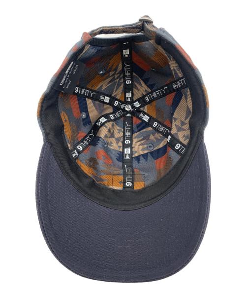 New Era（ニューエラ）New Era (ニューエラ) PENDLETON (ペンドルトン) キャップ ネイビー×ベージュ サイズ:MEDIUM/LARGEの古着・服飾アイテム