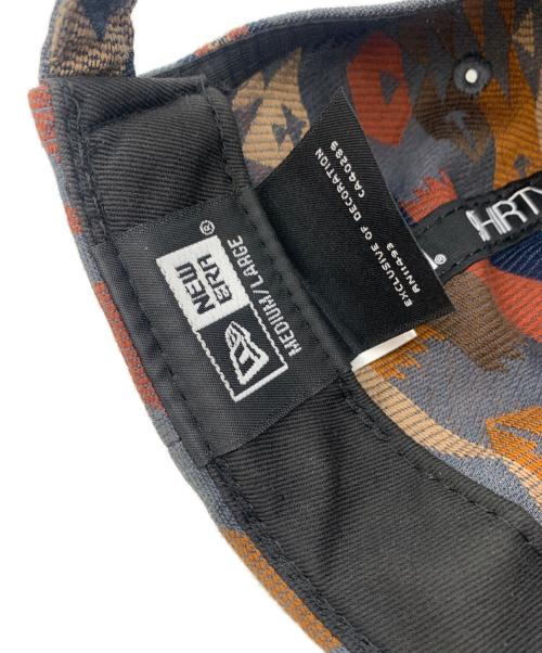 New Era（ニューエラ）New Era (ニューエラ) PENDLETON (ペンドルトン) キャップ ネイビー×ベージュ サイズ:MEDIUM/LARGEの古着・服飾アイテム