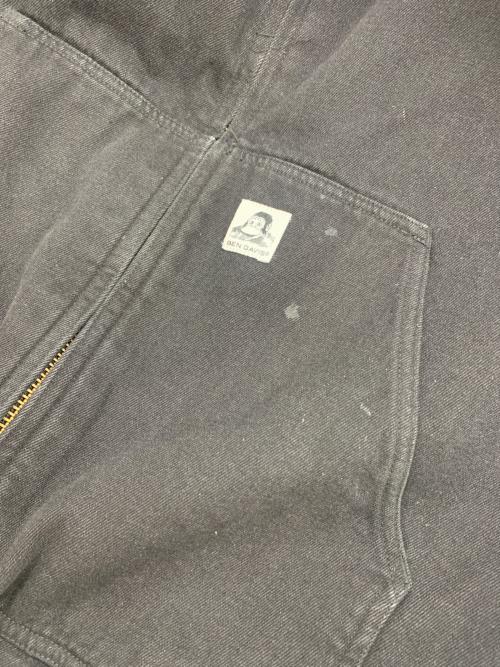 BEN DAVIS（ベンデイビス）BEN DAVIS (ベンデイビス) ワーカーズ パーカー ブラック サイズ:Lの古着・服飾アイテム