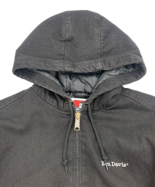 BEN DAVIS（ベンデイビス）BEN DAVIS (ベンデイビス) ワーカーズ パーカー ブラック サイズ:Lの古着・服飾アイテム