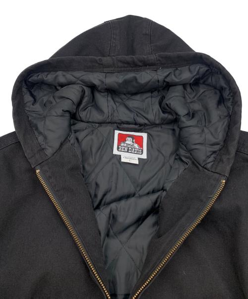 BEN DAVIS（ベンデイビス）BEN DAVIS (ベンデイビス) ワーカーズ パーカー ブラック サイズ:Lの古着・服飾アイテム