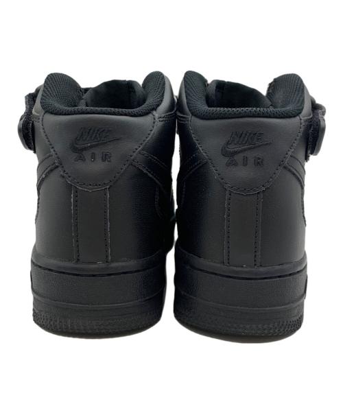 NIKE（ナイキ）NIKE (ナイキ) AIR FORCE 1 ’07 MID ブラック サイズ:23.5cmの古着・服飾アイテム