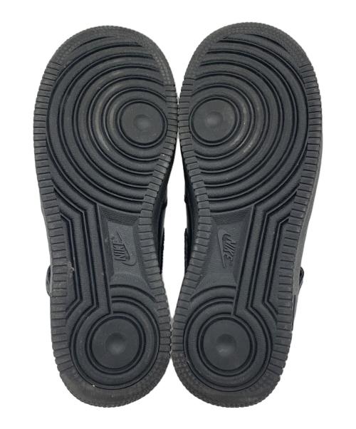 NIKE（ナイキ）NIKE (ナイキ) AIR FORCE 1 ’07 MID ブラック サイズ:23.5cmの古着・服飾アイテム