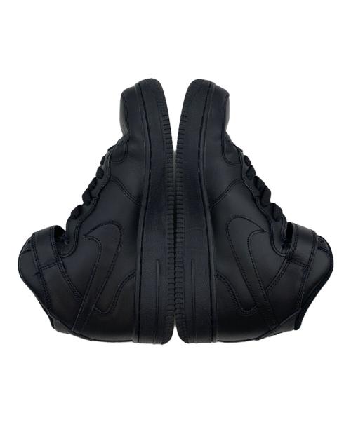 NIKE（ナイキ）NIKE (ナイキ) AIR FORCE 1 ’07 MID ブラック サイズ:23.5cmの古着・服飾アイテム