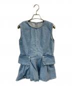 THE TOEザ・トゥー）の古着「Pericles Peplum Top」｜インディゴ